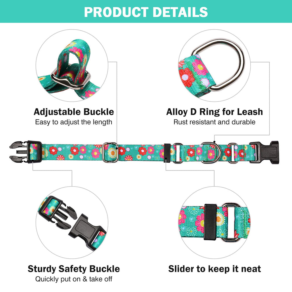 Hikiko Martingale para uso interior y exterior, collar seguro y cómodo.