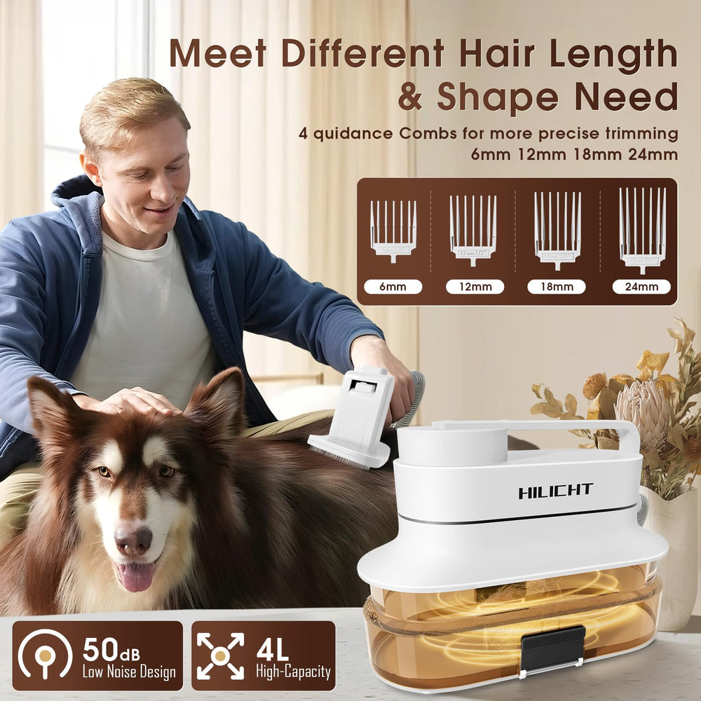 Cepillos de grooming de Hilicht, seis herramientas para un pelaje suave.