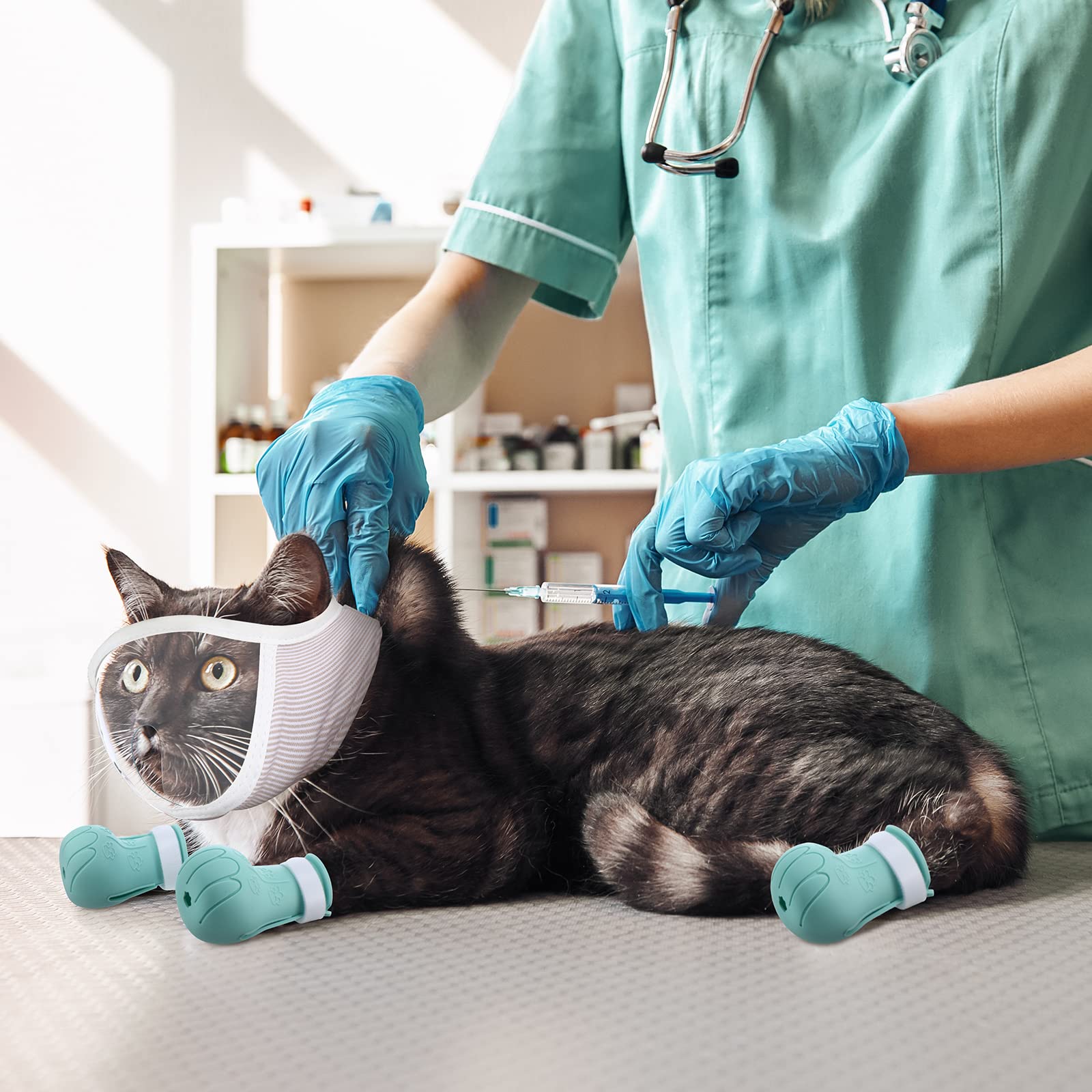 Accesorios Hillban para cuidado de gato, guía de uso