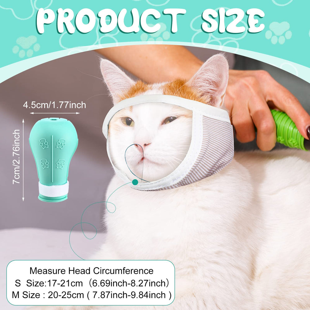 Hillban botas de silicona para gato, antiarañazos durante el baño