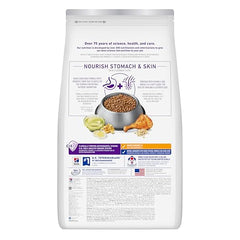 Hill's Science Diet piel sana y pelaje brillante gracias a Omega-6 y vitamina E.