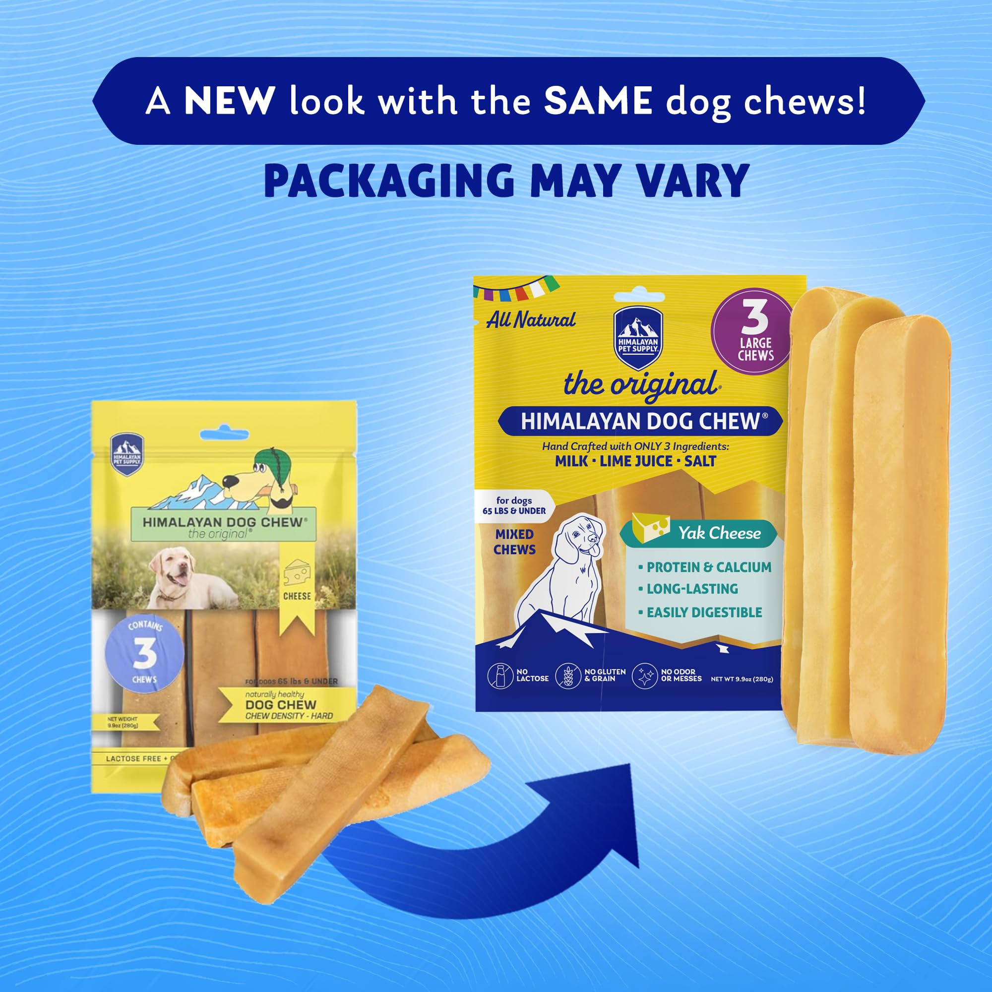 Himalayan Dog Chew empaque de 3 unidades