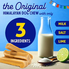 Himalayan Dog Chew textura dura para masticación prolongada