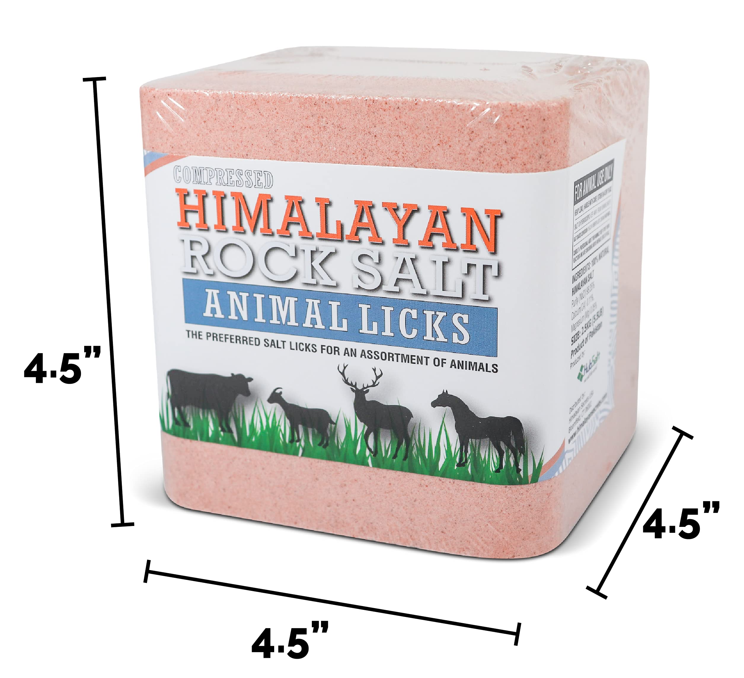 Himalayan Secrets sal rosa superficie lisa, lamido seguro y cómodo.