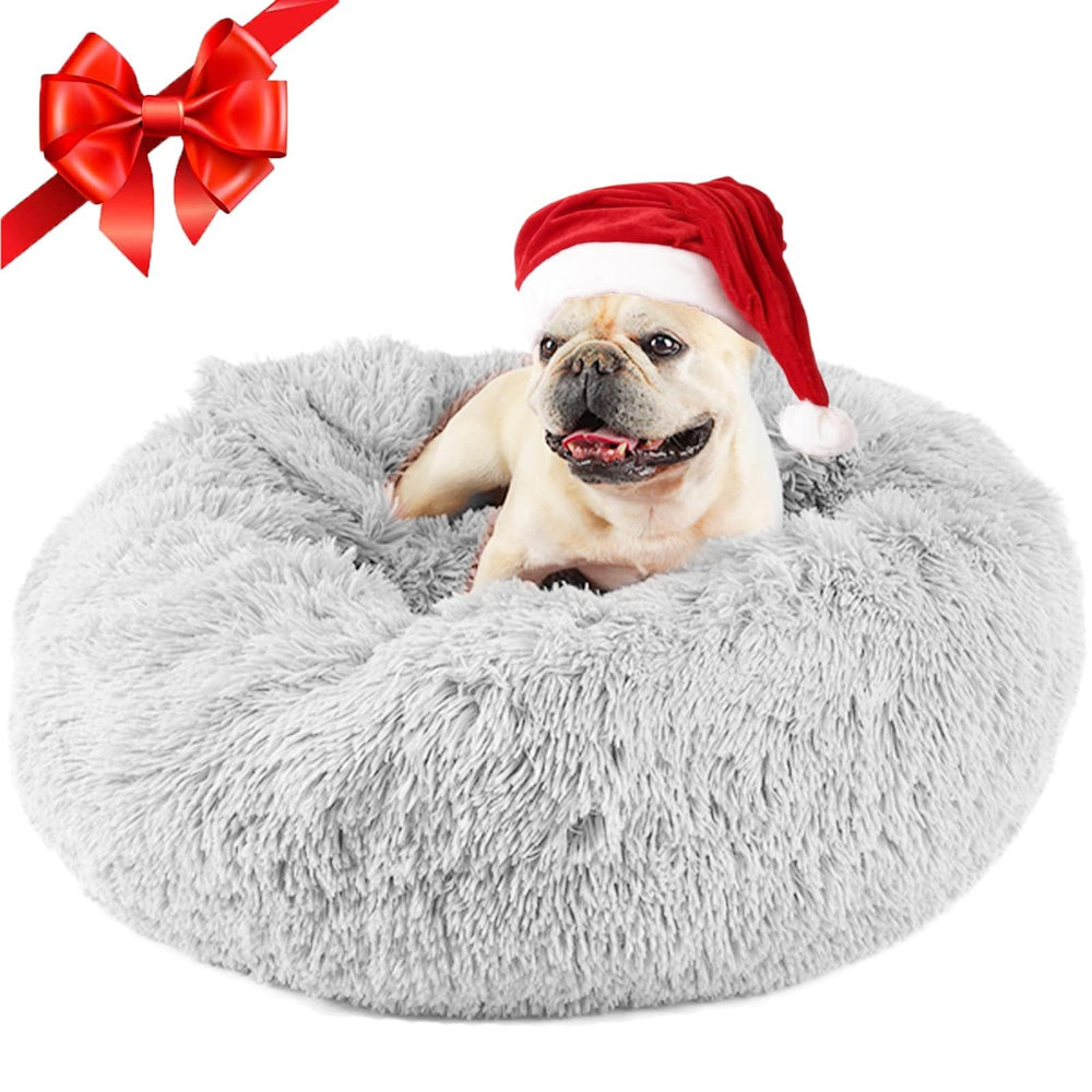 Cama Himax donut con manta adjunta 20pulgadas, refugio cálido para dormir