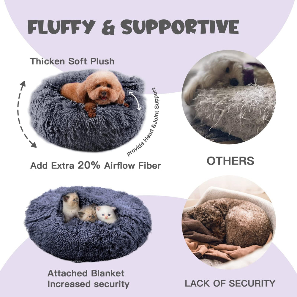 Himax tejido plush ultra suave para descanso cómodo de la mascota.