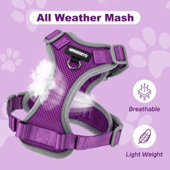 HIMNESEYO correa para perro pequeño con agarre ergonómico.
