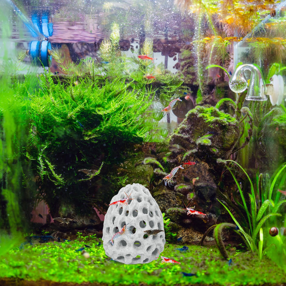 HINGTAI decoración cueva para invertebrados: estética realista y refugio adicional.