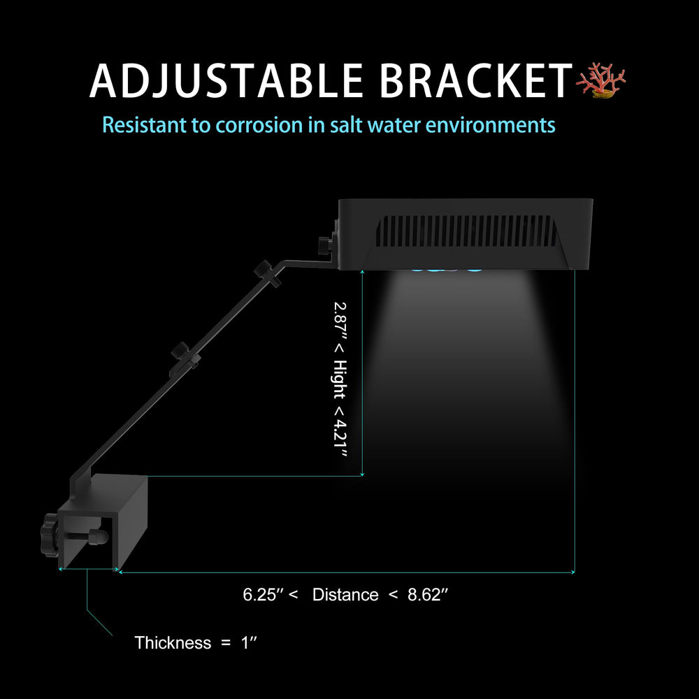 Hipargero A029 ofrece espectro ajustable para coral y fauna