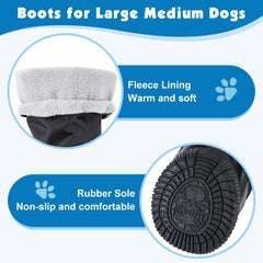 Botas Hipaw correas y reflectantes para visibilidad nocturna
