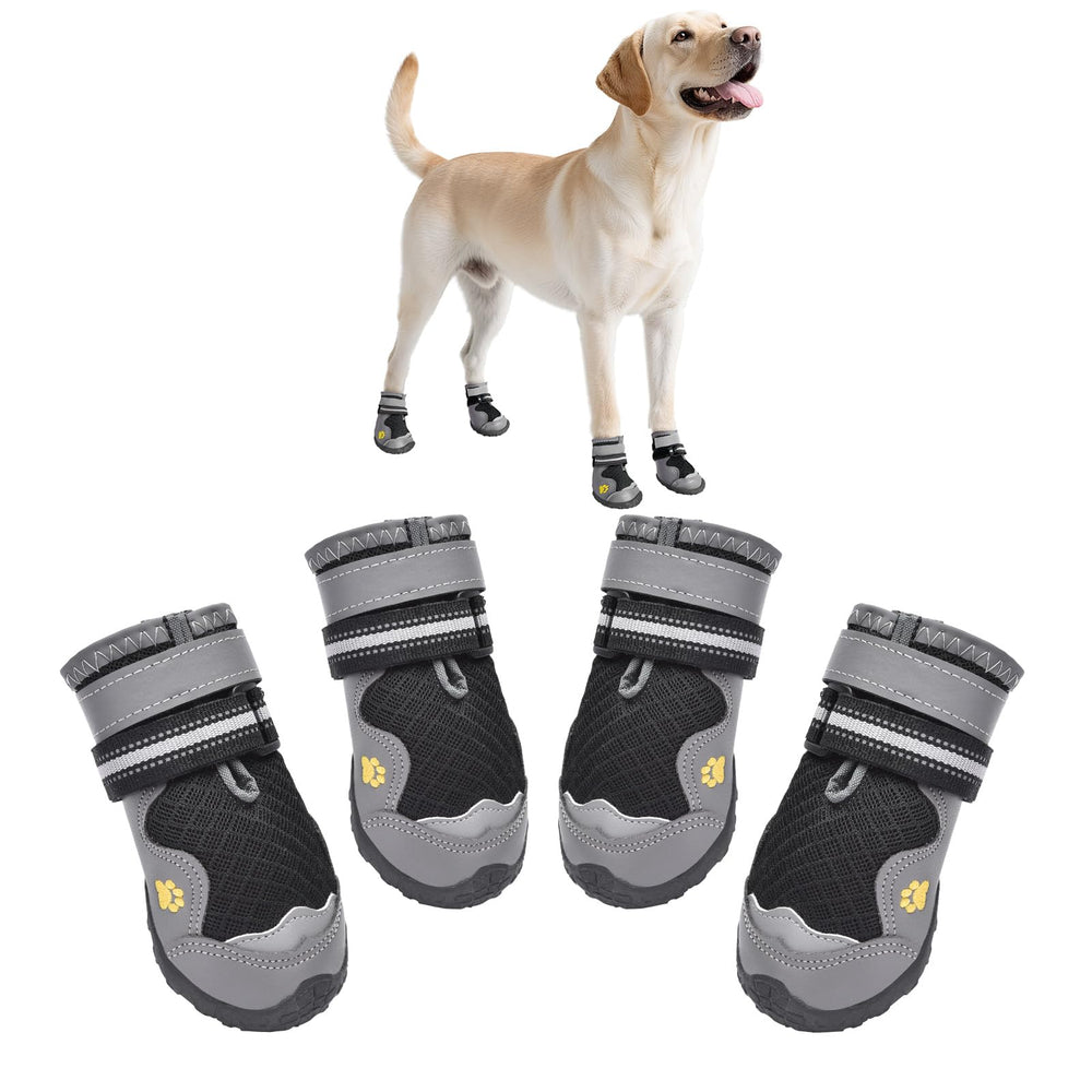 Hipaw botitas con cierre de velcro ajustable para perros activos