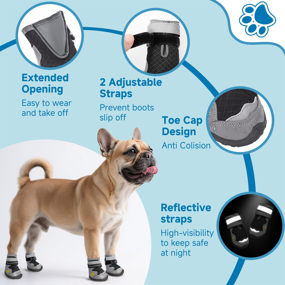 Hipaw zapatos ligeros para perros que permiten movimiento natural