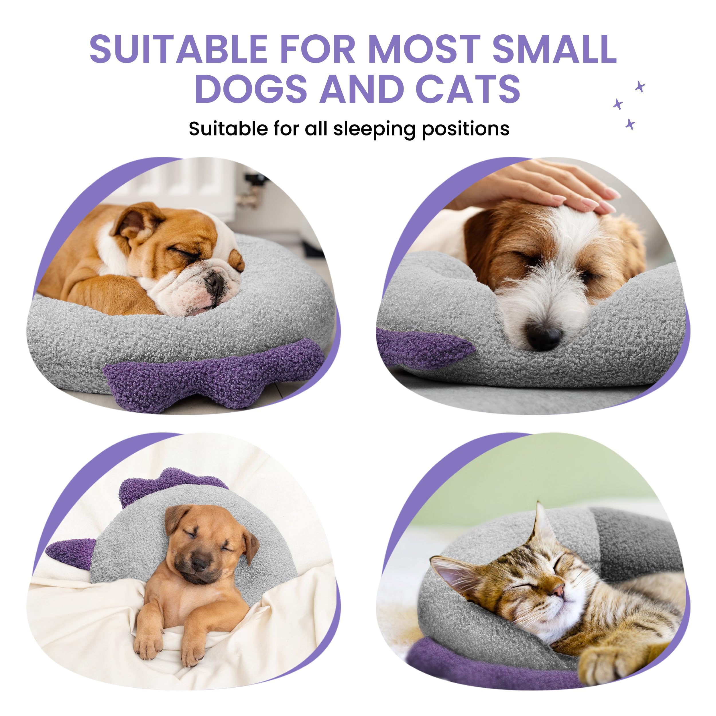 HiPetpy almohada portátil para viaje crea cama cómoda en exterior.