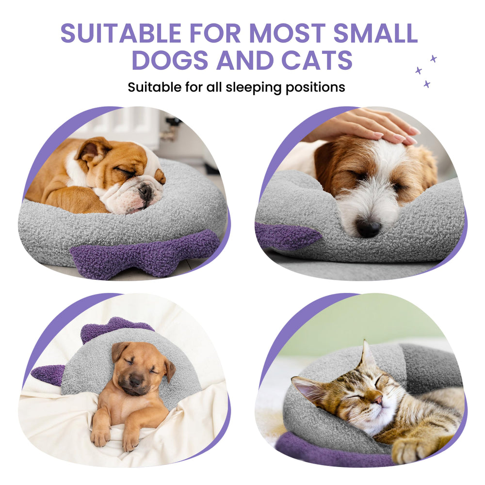 HiPetpy almohada portátil para viaje crea cama cómoda en exterior.