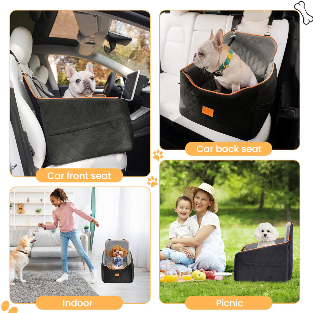 HiPetpy asiento versátil con doble función cama para casa y camping