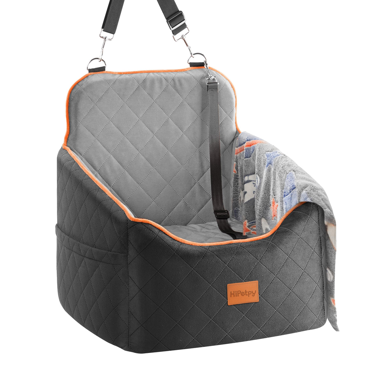 HiPetpy asiento elevador para perro pequeño, vista elevada para observar el exterior