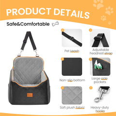 HiPetpy medidas adecuadas para perros menores de 30 lb en coche