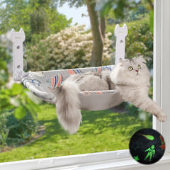HiPetpy reposo-ventana-gato luz nocturna para siestas tranquilas.