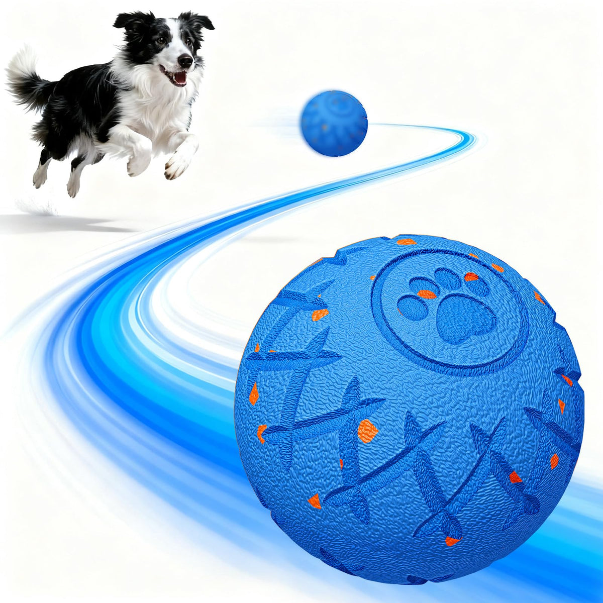 hipibbo juguete interactivo para perros bola rebotando fomenta juego activo