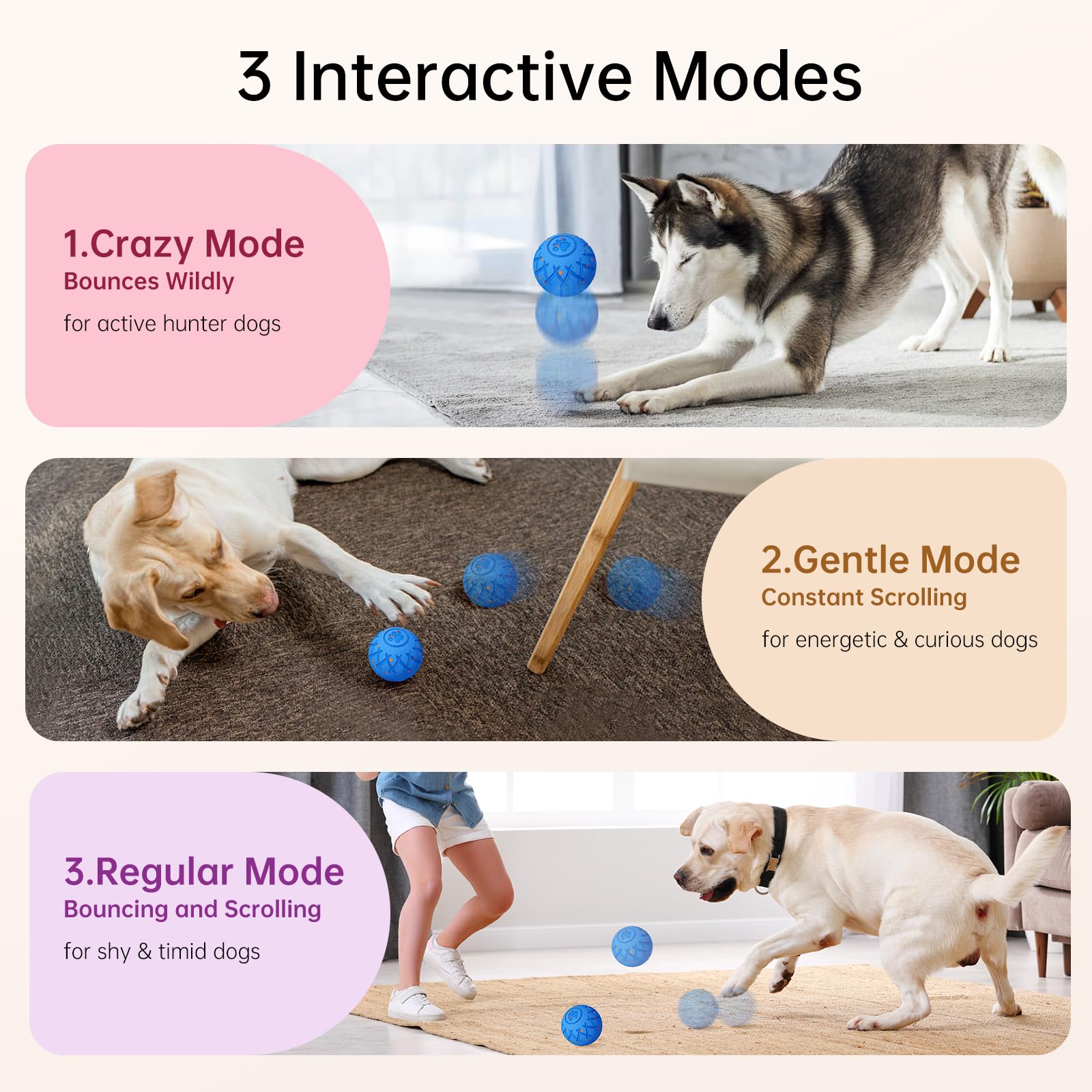 hipibbo juguete para perros uso interior y exterior mantiene ocupado