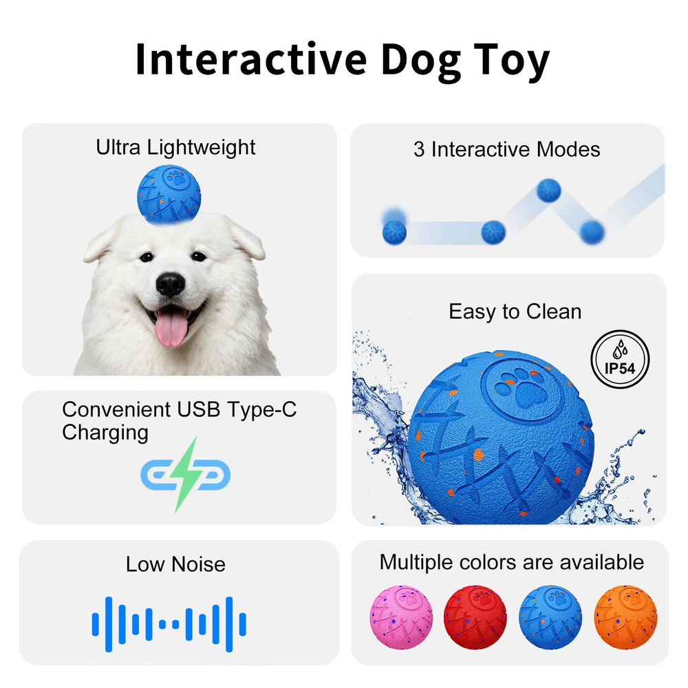 hipibbo juguete interactivo para perros modo tres ajusta ritmo