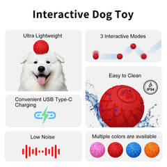 Hipibbo Pelota para Perros con Movimiento Aleatorio, mantiene a tu perro activo.