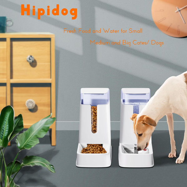 Hipidog conjunto dos en uno, solución práctica para comida y agua