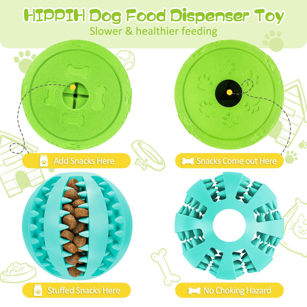 HIPPIH set de dos juguetes para perros medianos y grandes