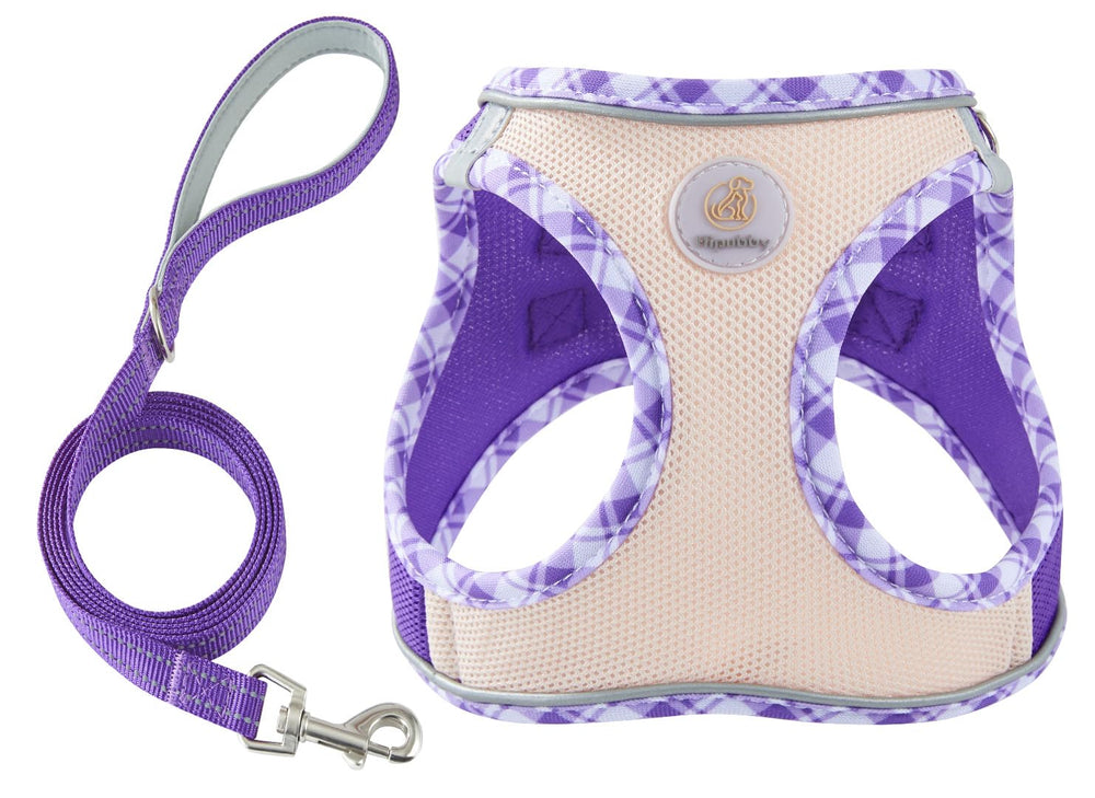 Arnés para perro Hipubby talla XS, ajuste cómodo para paseos diarios.