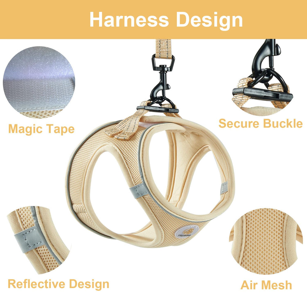 Arnés Hipubby con reflectividad 360 para caminar con visibilidad.