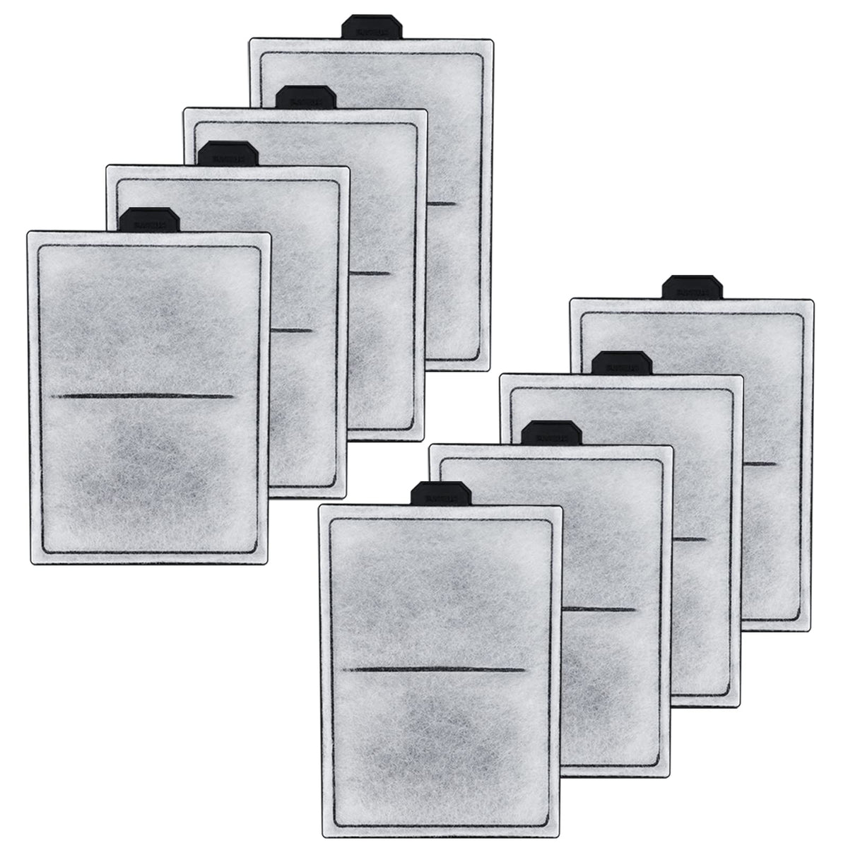 HiTauing 8-pack cartucho carbono para PF20 PF30 PF40 PF75 mejora filtración