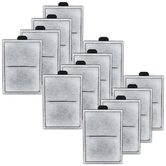 HiTauing PF-S: cartuchos 12-pack para PF10, mejora la filtración del acuario.