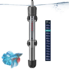 Hitop calentador de acuario 25W con ventosas para fijación.