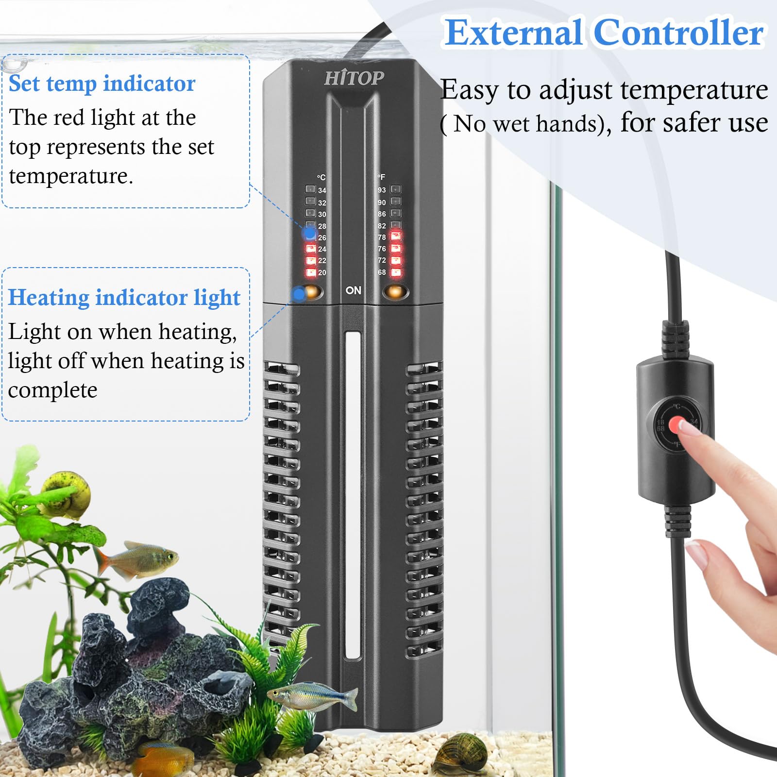 Tubos de cuarzo 2 mm en HITOP para rendimiento estable y durable.