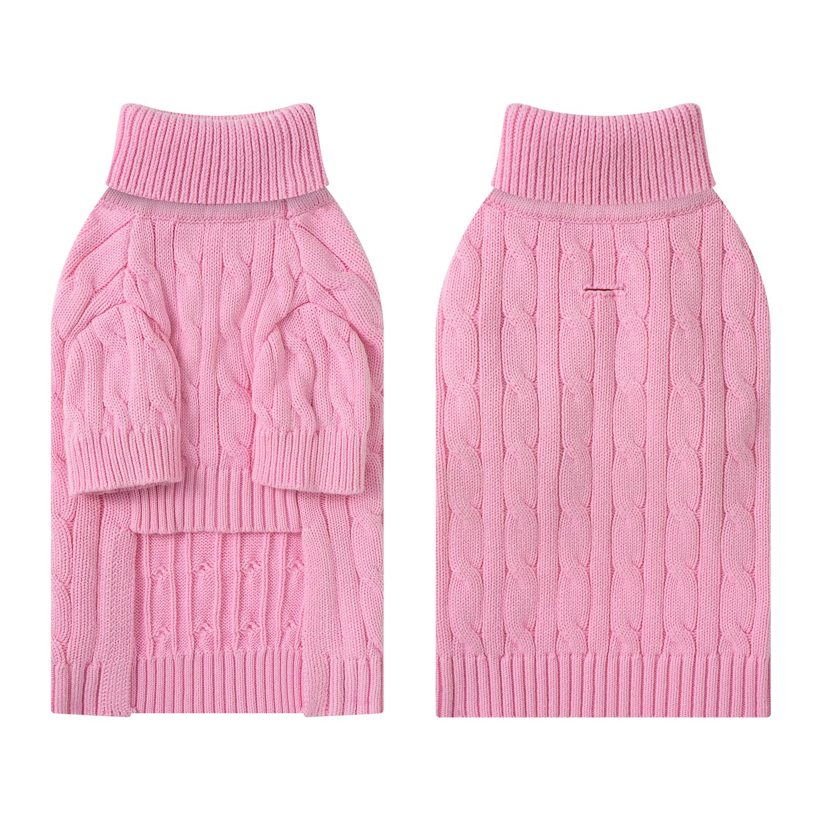 Sudadera rosa Hó Pêng-iú para perro pequeño, ideal para días fríos.