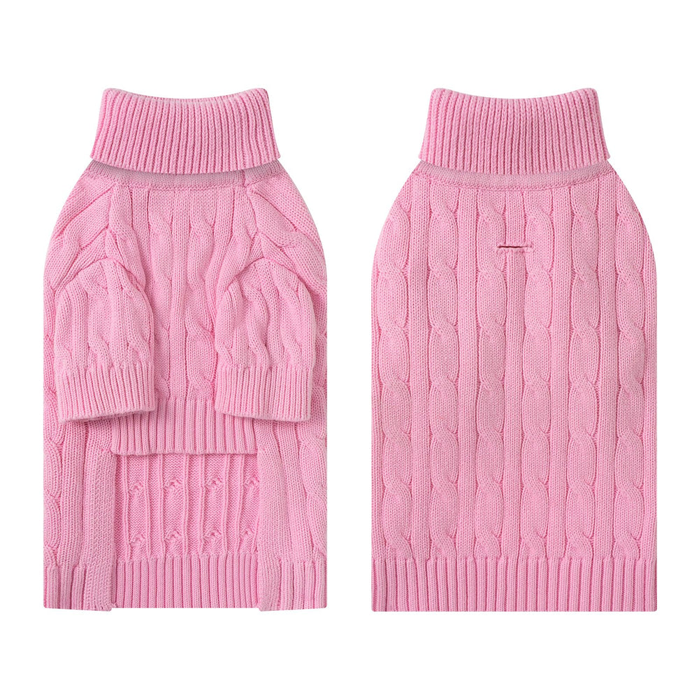 Sudadera rosa Hó Pêng-iú para perro pequeño, ideal para días fríos.