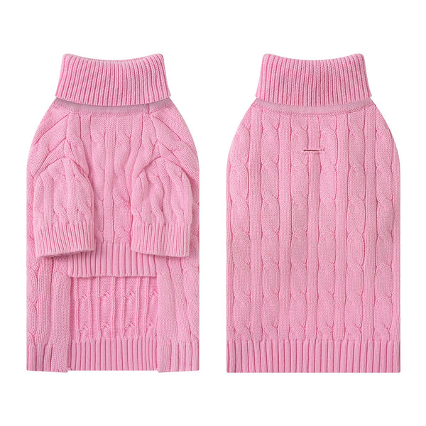 Sudadera rosa Hó Pêng-iú para perro pequeño, ideal para días fríos.