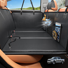 HOB4U extensor de asiento trasero para perros, más espacio y confort en camión.