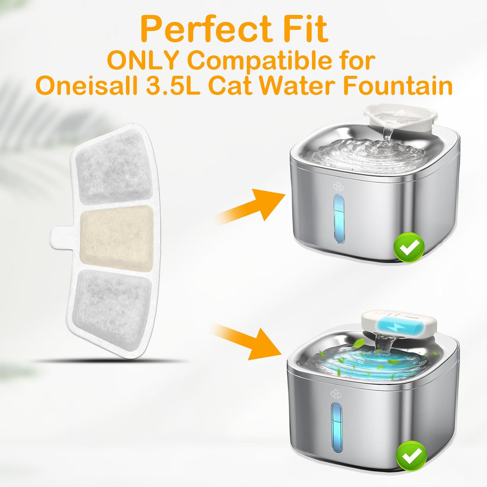 HOETEK cambio-semanal, mantiene agua fresca para gatos
