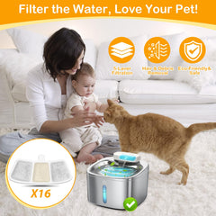 HOETEK filtros-cinco-capas-carbono-resina-ion para Oneisall PW04, impurezas reducidas