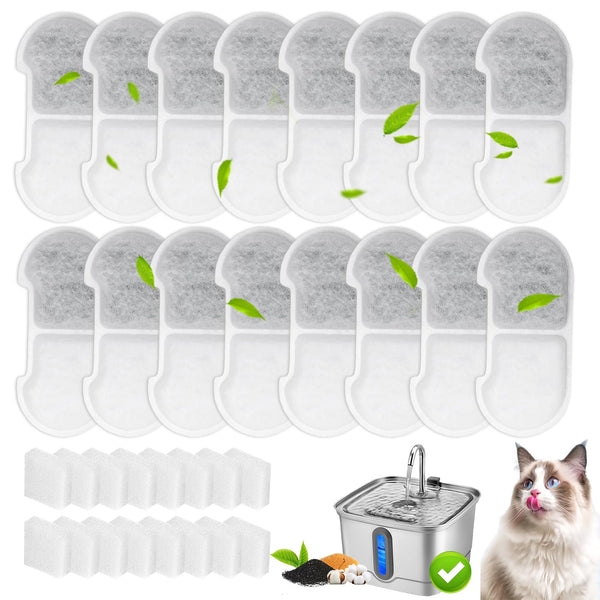 HOETEK filtros de repuesto SEIRMEP 101oz, agua fresca y segura para tu gato.