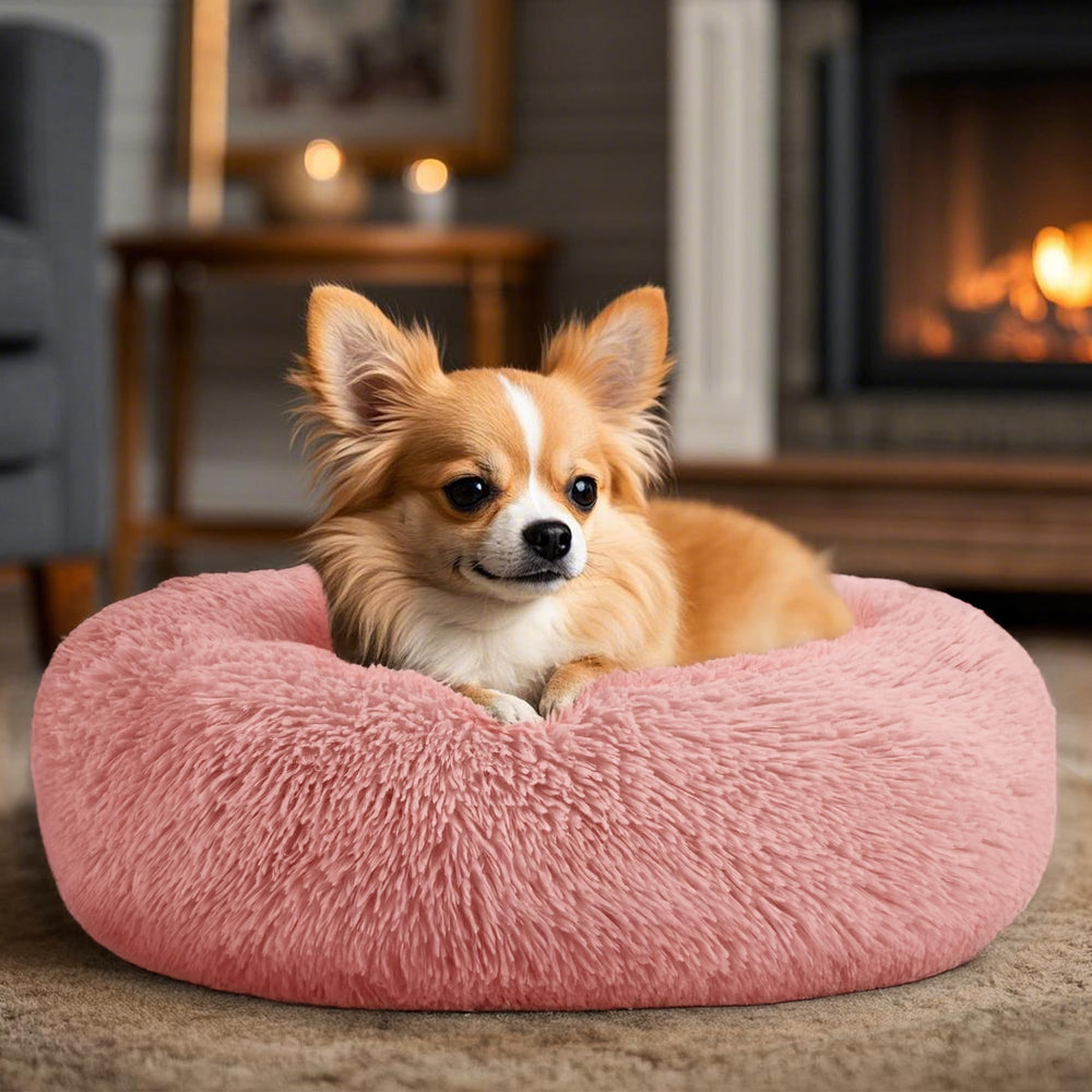 Hoewina Cama Donut, lavado a mano recomendado para conservar su suavidad.