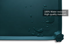 Superficie de silicona Hoki Found con borde elevado para contener derrames.