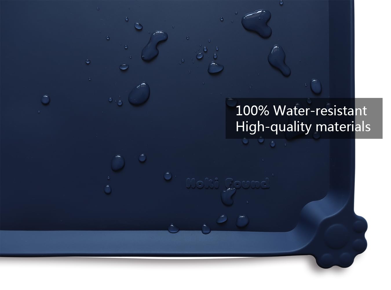 Hoki Found superficie impermeable, limpieza rápida y sin esfuerzo.