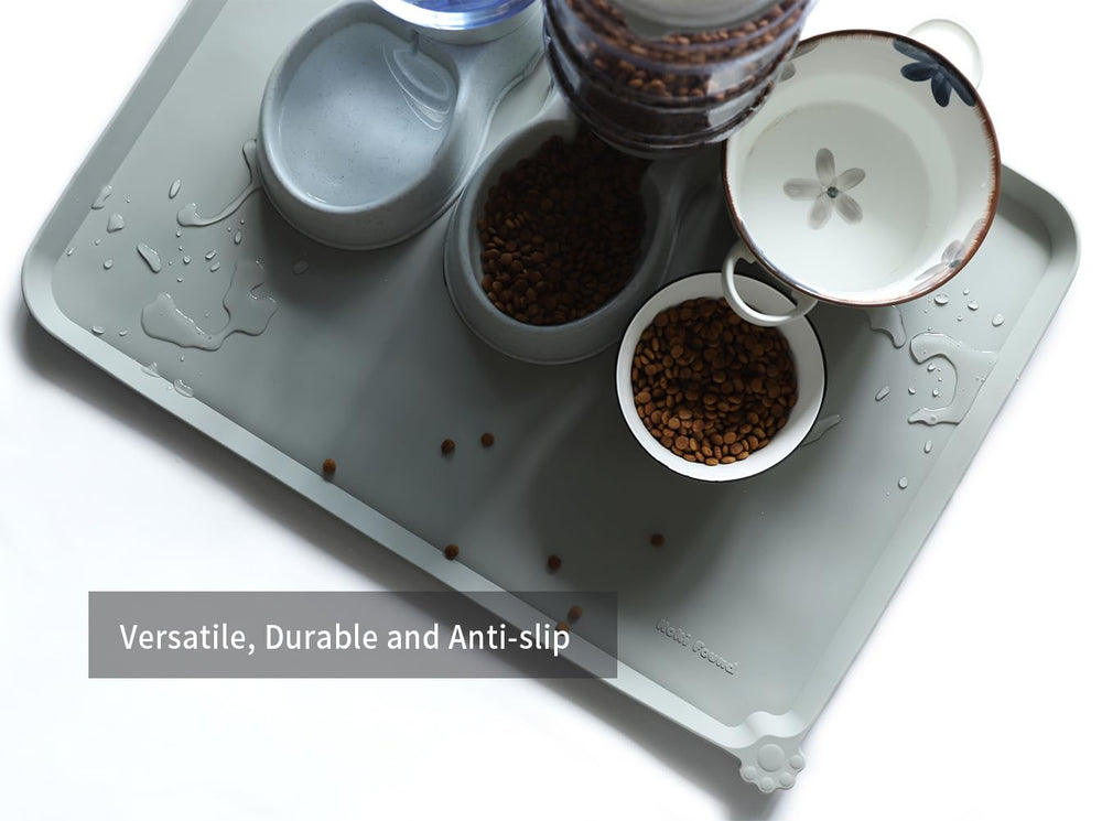 Hoki Found mat silicona apta para lavavajillas simplifica la limpieza tras las comidas.