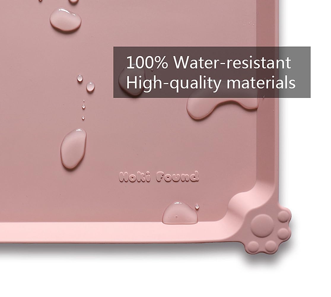 Hoki Found Superficie antideslizante de silicona para estabilidad durante la comida.