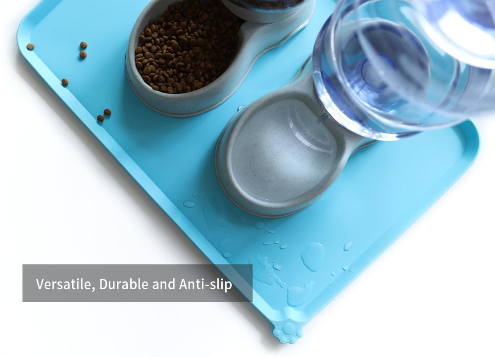 Hoki Found tapete 24x16 para cuencos grandes de mascotas.