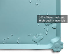 Hoki Found tapete resistente al agua facilita la limpieza después de comer