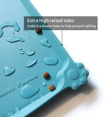 Tapete impermeable Hoki Found para perros y gatos, evita derrames.