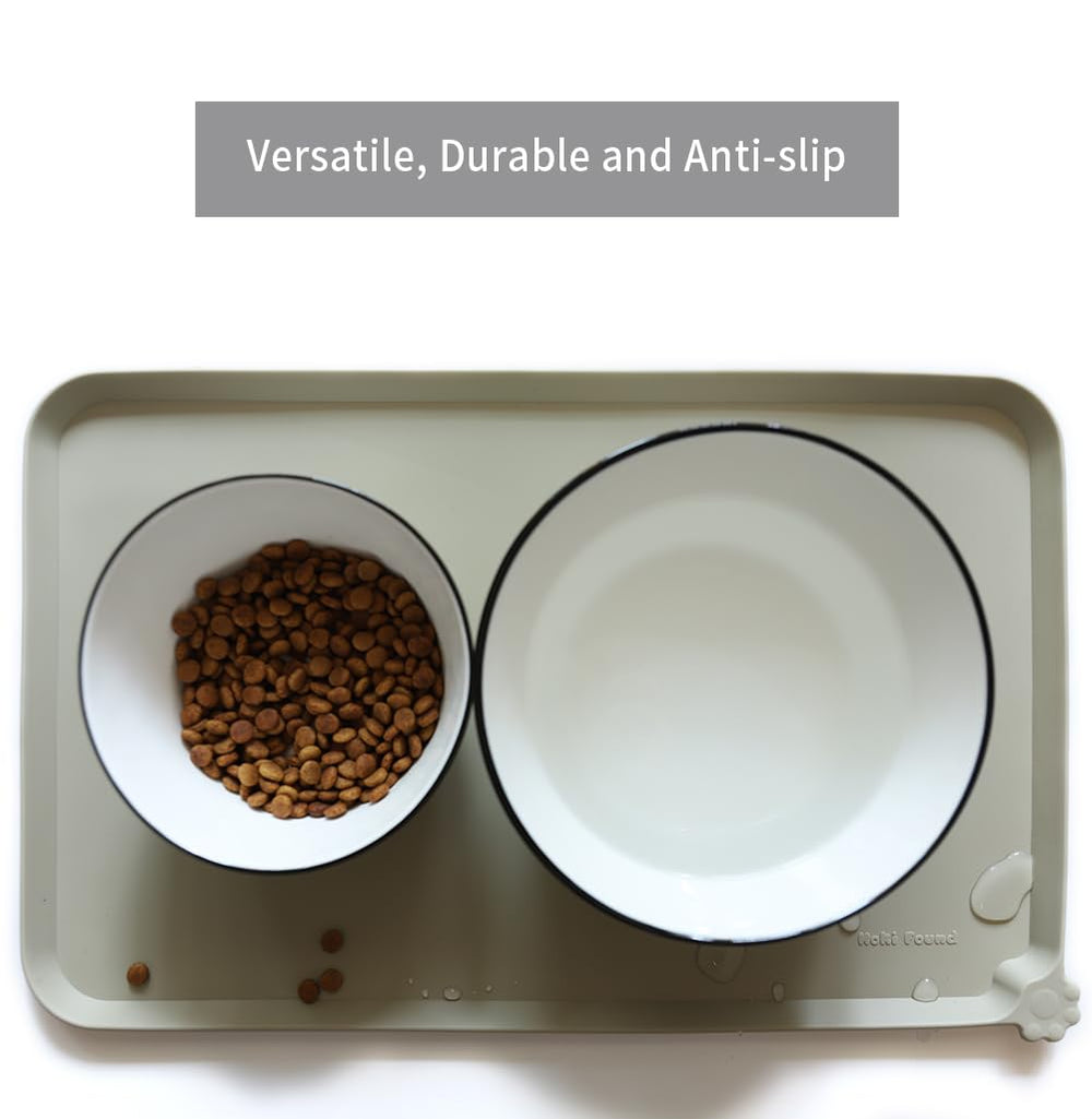 Diseño lavable Hoki Found crema-verde, apto para lavavajillas.